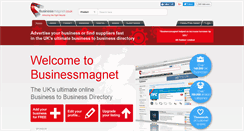 Desktop Screenshot of businessmagnet.co.uk